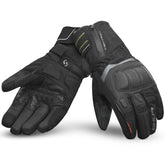 SHUA THERMAL THAW Moto Luvas Preto F.Amarelo